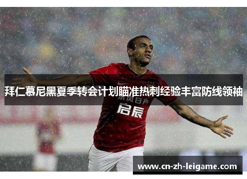 拜仁慕尼黑夏季转会计划瞄准热刺经验丰富防线领袖 拜仁慕尼黑夏季转会计划瞄准热刺经验丰富防线领袖